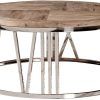 Round Coffee Tables With Steel Frames (Photo 4 of 15)
