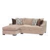 2Pc Maddox Right Arm Facing Sectional Sofas With Chaise Brown (Photo 10 of 15)