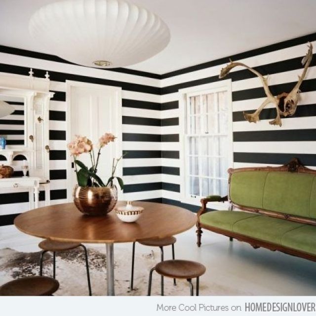 15 The Best Horizontal Stripes Wall Accents