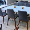 White Glass Dining Tables and Chairs (Photo 24 of 25)