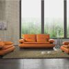 Orange Modern Sofas (Photo 9 of 20)