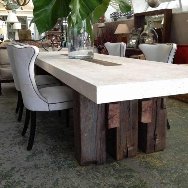 Top 25 of Stone Dining Tables