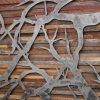 Metallic Rugged Wooden Wall Art (Photo 14 of 15)