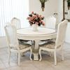 Shabby Chic Cream Dining Tables and Chairs (Photo 5 of 25)