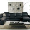 Wynne Contemporary Sectional Sofas Black (Photo 5 of 15)