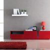 Red Gloss Tv Stands (Photo 9 of 20)