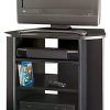 Tall Black Tv Cabinets (Photo 4 of 20)