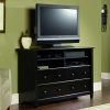 Tall Black Tv Cabinets (Photo 2 of 20)