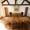 Oak Dining Tables and Leather Chairs (Photo 9 of 25)