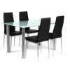 Cheap Glass Dining Tables and 4 Chairs (Photo 20 of 25)