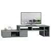 Techni Mobili 53" Driftwood Tv Stands in Grey (Photo 13 of 15)