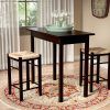 Tenney 3 Piece Counter Height Dining Sets (Photo 1 of 25)