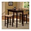 Kernville 3 Piece Counter Height Dining Sets (Photo 5 of 25)