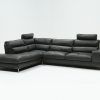 Tenny Cognac 2 Piece Left Facing Chaise Sectionals With 2 Headrest (Photo 1 of 25)