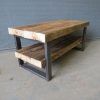 Reclaimed Wood and Metal Tv Stands (Photo 5 of 20)
