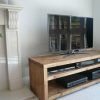 Solid Wood Black Tv Stands (Photo 18 of 20)