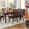 Candice Ii 7 Piece Extension Rectangular Dining Sets With Slat Back Side Chairs (Photo 12 of 25)