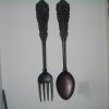 Big Spoon and Fork Wall Decor (Photo 16 of 20)