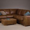 Small Brown Leather Corner Sofas (Photo 2 of 21)