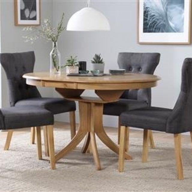 25 The Best Round Extendable Dining Tables and Chairs
