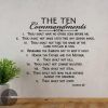 10 Commandments Wall Art (Photo 5 of 20)