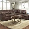 Faux Leather Sofas in Chocolate Brown (Photo 7 of 15)