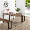 Rossiter 3 Piece Dining Sets (Photo 9 of 25)