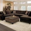 Chocolate Brown Sectional Sofas (Photo 4 of 10)