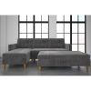 Copenhagen Reversible Small Space Sectional Sofas With Storage (Photo 12 of 15)