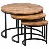 Coffee Tables of 3 Nesting Tables (Photo 2 of 15)
