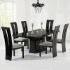 Black Gloss Dining Tables and 6 Chairs (Photo 10 of 25)