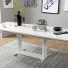 White Gloss Extendable Dining Tables (Photo 5 of 25)