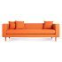 The 20 Best Collection of Orange Modern Sofas