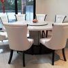 White Circular Dining Tables (Photo 2 of 25)