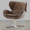 Swivel Tobacco Leather Chairs (Photo 8 of 25)