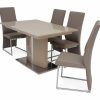 Cream Gloss Dining Tables and Chairs (Photo 8 of 25)