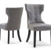 Grey Leather Dining Chairs (Photo 12 of 25)