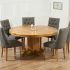 25 Best Oak Round Dining Tables and Chairs