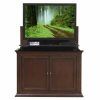 Woven Paths Farmhouse Barn Door Tv Stands in Multiple Finishes (Photo 11 of 14)