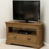 Solid Oak Corner Tv Cabinets (Photo 5 of 20)