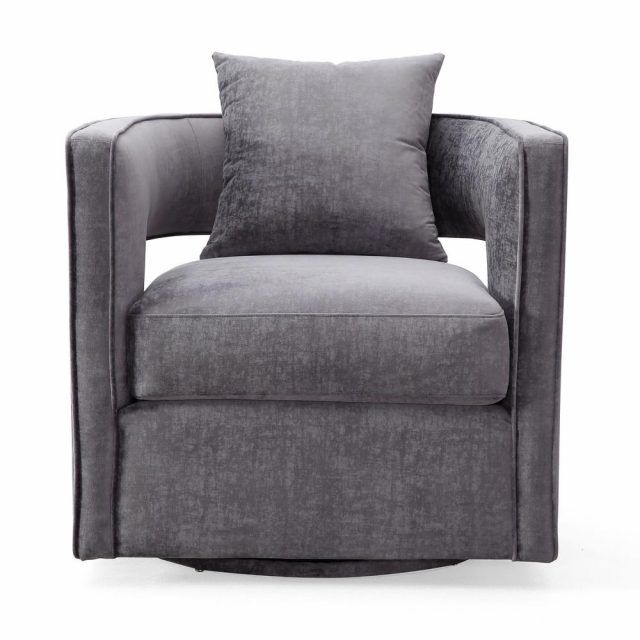 25 The Best Grey Swivel Chairs
