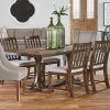 Magnolia Home Shop Floor Dining Tables With Iron Trestle (Photo 3 of 25)
