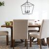 Chandler 7 Piece Extension Dining Sets With Fabric Side Chairs (Photo 3 of 25)
