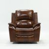 Travis Cognac Leather 6 Piece Power Reclining Sectionals With Power Headrest & Usb (Photo 3 of 25)