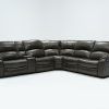 Travis Cognac Leather 6 Piece Power Reclining Sectionals With Power Headrest & Usb (Photo 1 of 25)