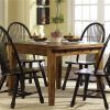 Craftsman 7 Piece Rectangular Extension Dining Sets With Arm & Uph Side Chairs (Photo 15 of 25)