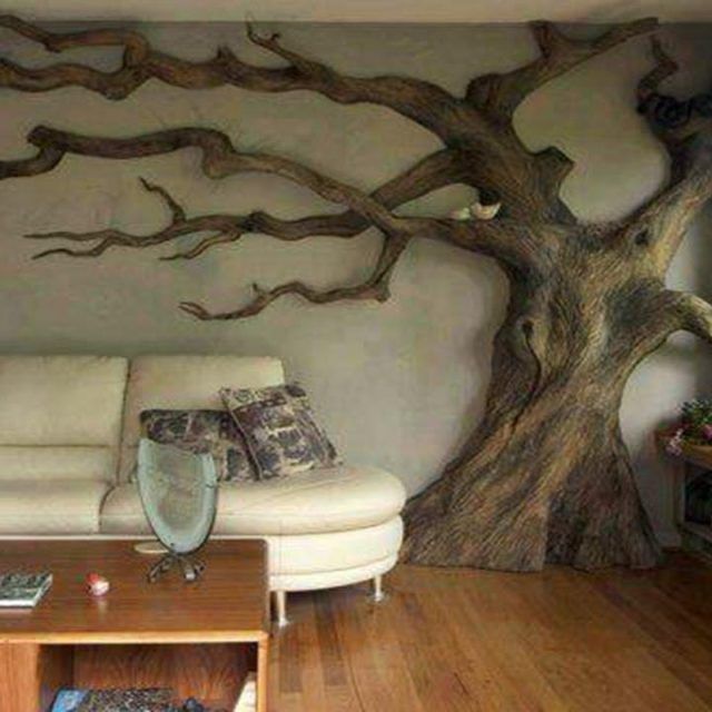 2024 Popular 3d Tree Wall Art