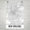 New Orleans Map Wall Art (Photo 13 of 20)