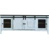 2 Door 2 Drawer Tv Stand White Scraped Western Rustic Real Wood with Well-known Rustic White Tv Stands (Photo 7252 of 7825)