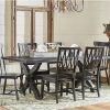 Magnolia Home Shop Floor Dining Tables With Iron Trestle (Photo 21 of 25)